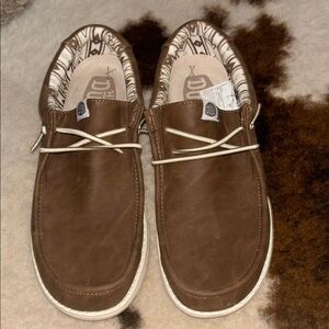 Hey Dude Men's Brown Casual Shoes
